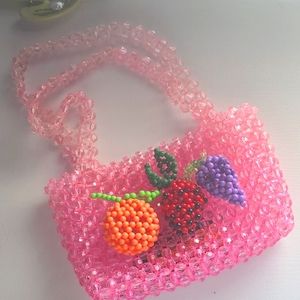 Beaded Fruit Bag